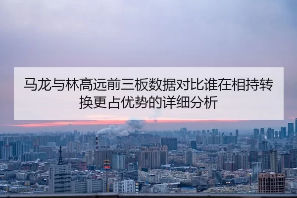 马龙与林高远前三板数据对比谁在相持转换更占优势的详细分析